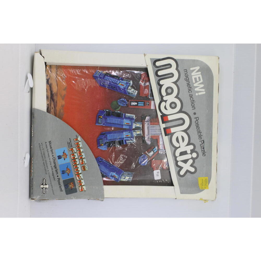 Vintage Transformers Magnetix / Magnet Tix Poseable Puzzle Optimus Prime 1985 #1